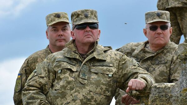 Начелник Генералштаба Оружаних снага Украјине генерал Виктор Муженко - Sputnik Србија