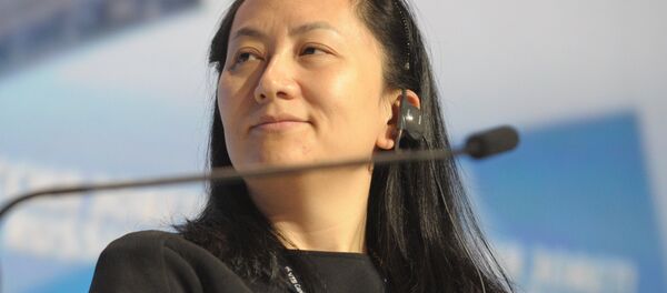 Meng Wanzhou, Chief Executive Officer, Huawei Technologies, attending the 6th Annual VTB Capital Investment Forum Russia Calling at the World Trade Center, October 2, 2014 - Sputnik Србија