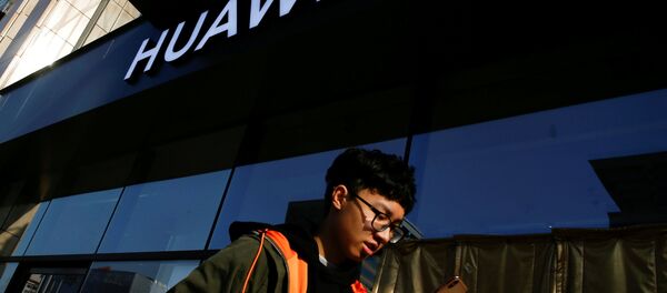 Логотип компаниje Huawei - Sputnik Србија