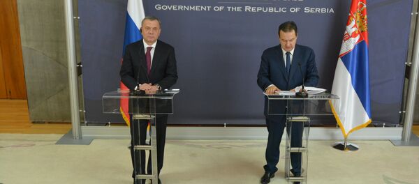 Ивица Дачић и Јуриј Борисов - Sputnik Србија