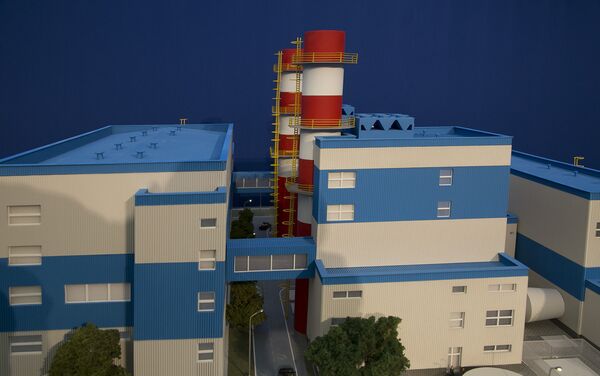 Макета пројекта ТЕ-ТО Панчево Макета пројекта ТЕ-ТО Панчево - Sputnik Србија