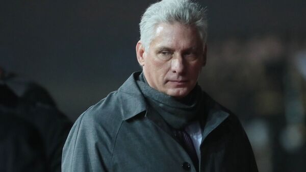 Председник Државног савета и Савета министара Кубе Мигел Дијаз Канел - Sputnik Србија