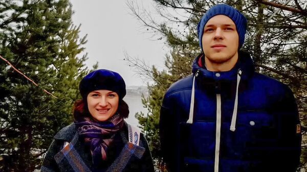 Шампиони света Дарја Исиченко и Алексеј Степанов - Sputnik Србија