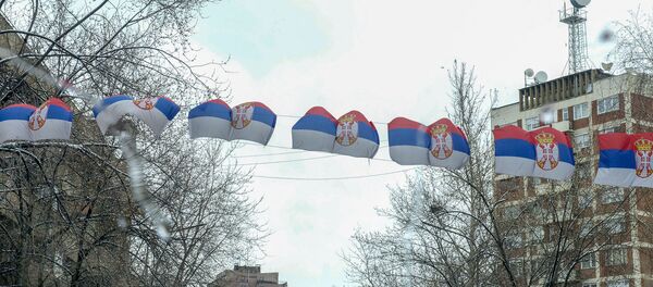 Заставе Србије у северном делу Косовске Митровице - Sputnik Србија
