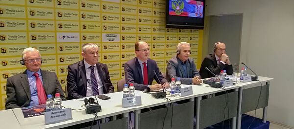 Конференција у Медија центру - Sputnik Србија