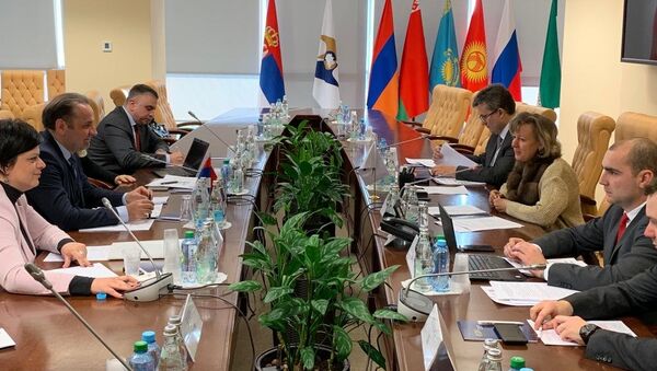 Sastanak srpskog ministra trgovine sa ministarkom trgovine Evroazijske unije - Sputnik Srbija