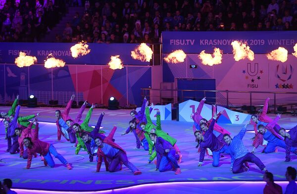 Церемонија затварања Универзијаде у Краснојарску - Sputnik Србија