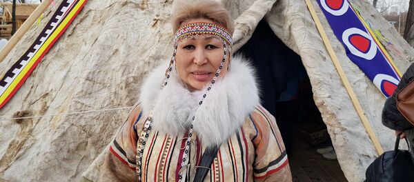Лидија Аксјонова, виси науцни сарадник Тајмирског музеја и унука шамана - Sputnik Србија