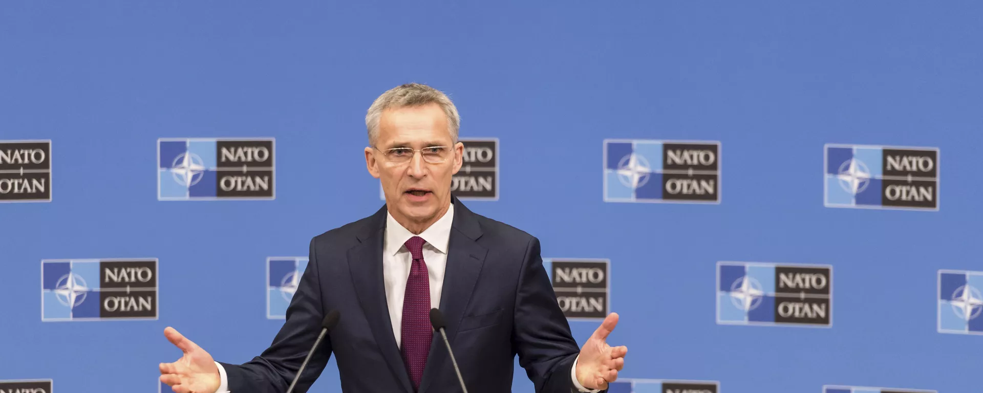 Generalni sekretar NATO-a Jens Stoltenberg  - Sputnik Srbija, 1920, 16.12.2021