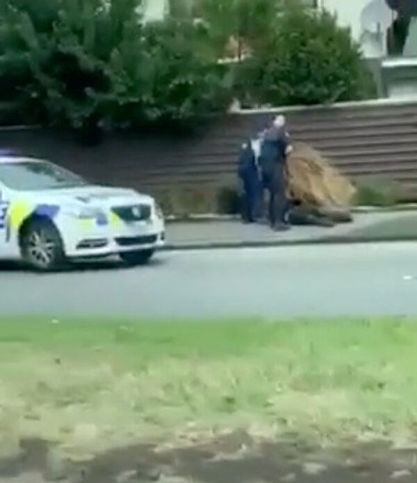 Полиција приводи осумњиченог за масакр у две џамије у Крајстчерчу на Новом Зеланду - Sputnik Србија