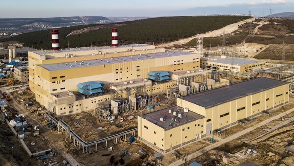 Izgradnja termoelektrane Balaklavska na Krimu - Sputnik Srbija