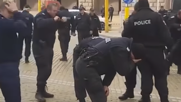 Бугарски полицајци сами себе испрскали бибер-спрејем - Sputnik Србија