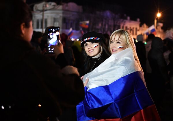 Petogodišnjica ujedinjenja Krima sa Rusijom - Sputnik Srbija