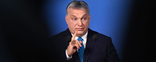 Премијер Мађарске Виктор Орбан Премијер Мађарске Виктор Орбан - Sputnik Србија