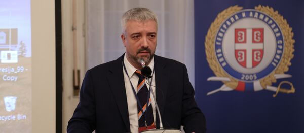 Посланик руске Државне думе Јевгенијн Примаков на конференцији „Мир и напредак уместо ратова и сиромаштва“ - Sputnik Србија