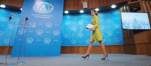 Portparolka Ministarstva spoljnih poslova Rusije Marija Zaharova - Sputnik Srbija