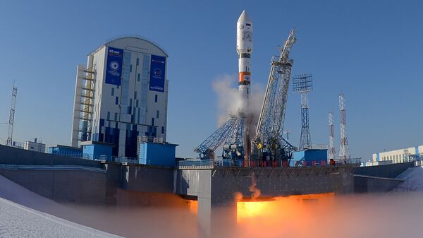 Лансирање ракете-носача Сојуз 2.1а са космодрома Восточни - Sputnik Србија
