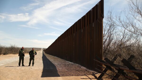 Зид на граници Сједињених Америчких Држава и Мексика - Sputnik Србија