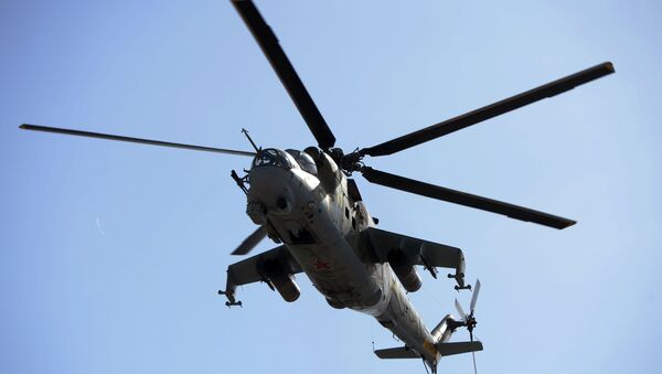 Udarni helikopter Mi-35M - Sputnik Srbija