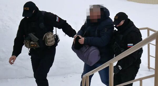 Припадници Федералне службе безбедности Русије (ФСБ) током противтерористичке акције Припадници Федералне службе безбедности Русије (ФСБ) током противтерористичке акције - Sputnik Србија