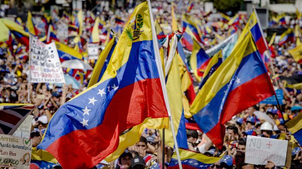 Protesti opozicije u Venecueli - Sputnik Srbija