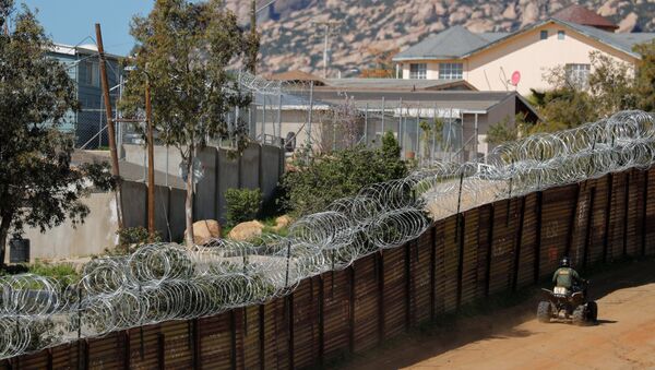 Američki graničar patrolira duž granice Meksika i Sjedinjenih Američkih Država - Sputnik Srbija