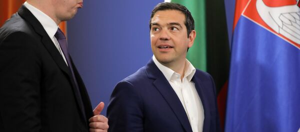 Александар Вучић и Алексис Ципрас Александар Вучић и Алексис Ципрас - Sputnik Србија