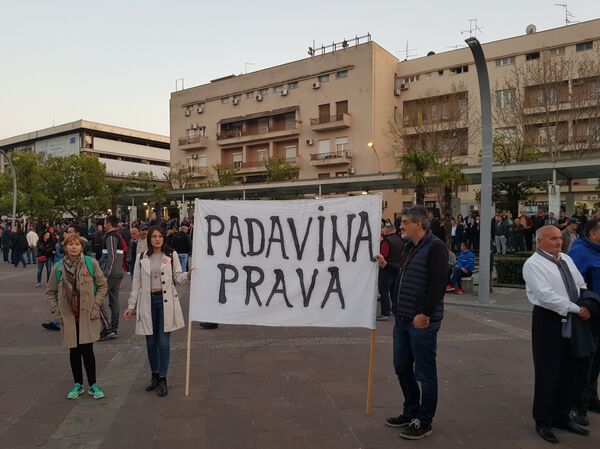 Седми грађански протест „Одупри се — 97.000“ у Подгорици - Sputnik Србија