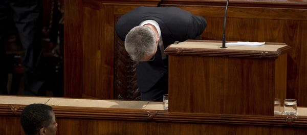 Генерални секретар НАТО-а Јенс Столтенберг на министарској конференцији земаља Алијансе у Вашингтону - Sputnik Србија