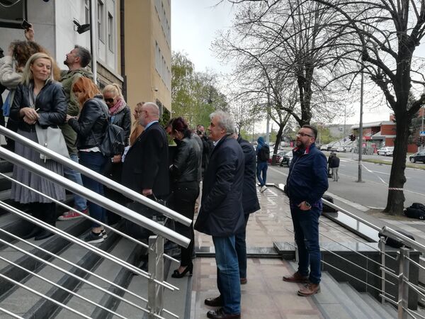 Велико интересовање медија за изрицање пресуде за убиство Славка Ћурувије Велико интересовање медија за изрицање пресуде за убиство Славка Ћурувије - Sputnik Србија