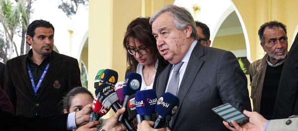 Генерални секретар УН Антонио Гутереш Генерални секретар УН Антонио Гутереш - Sputnik Србија