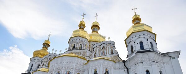 Uspenski sabor Kijevsko-pečerske lavre u Kijevu - Sputnik Srbija