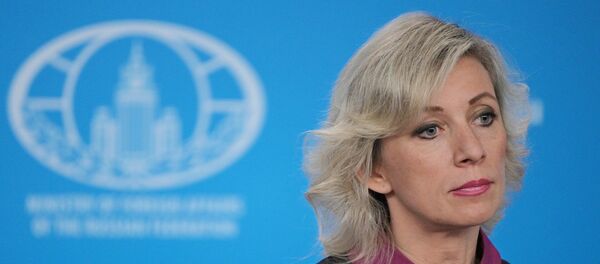 Портпарол Министарства спољних послова Русије Марија Захарова - Sputnik Србија