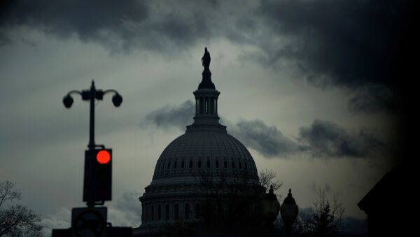 Поглед на Капитол у Вашингтону - Sputnik Србија