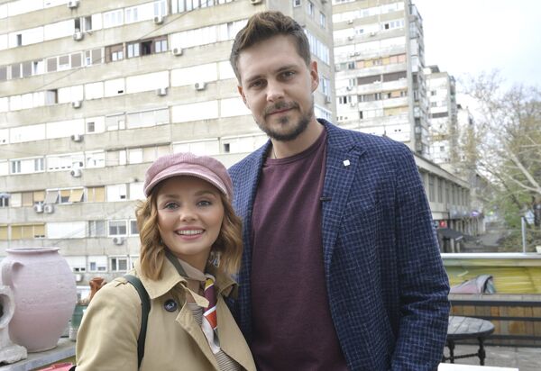 Милош Биковић и Олга Кузмина - Sputnik Србија