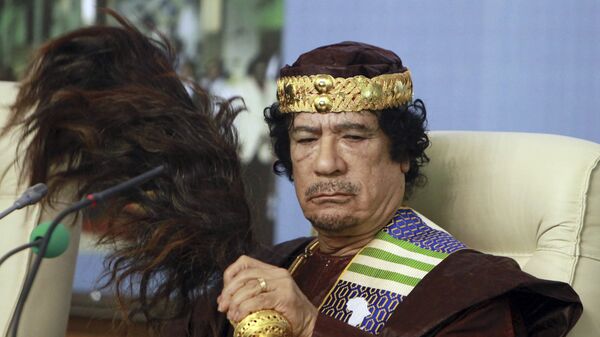 Бивши либијски лидер Муамер Гадафи - Sputnik Србија