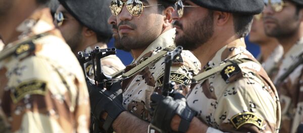 Корпус стражей исламской революции на военном параде Корпус стражей исламской революции на военном параде - Sputnik Србија