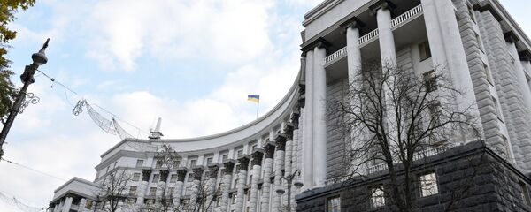 Zgrada Vlade Ukrajine u Kijevu Zgrada Vlade Ukrajine u Kijevu - Sputnik Srbija