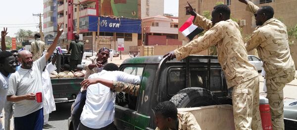 Pripadnici vojske Sudana u Kartumu. Pripadnici vojske Sudana u Kartumu. - Sputnik Srbija