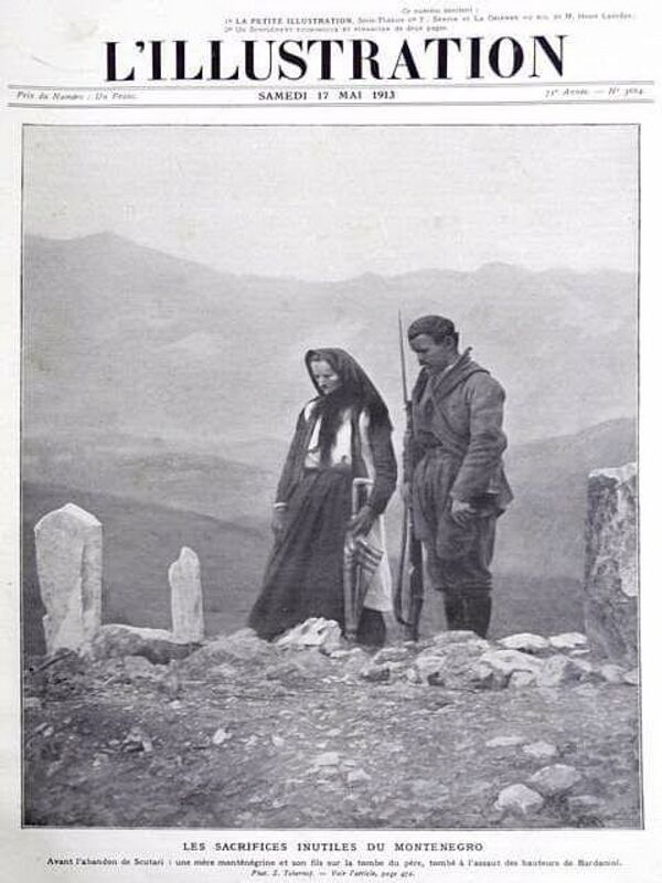 Оригинална фотографија из 1913. године приказује мајку која тугује на Тарабошу - Sputnik Србија