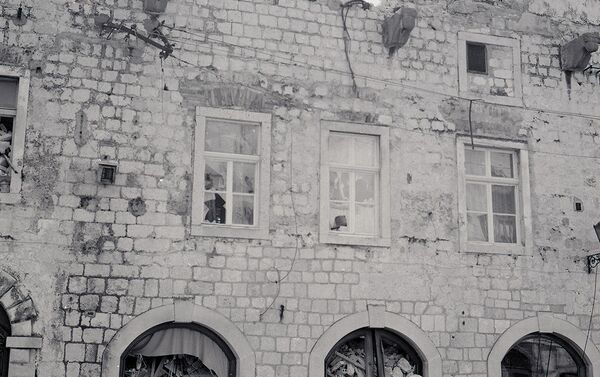 Posledice  zemljotresa u Crnoj Gori 1979. godine. - Sputnik Srbija