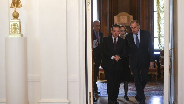 Ivica Dačić i Sergej Lavrov - Sputnik Srbija