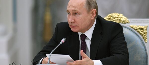 Председник Русије Владимир Путин Председник Русије Владимир Путин - Sputnik Србија