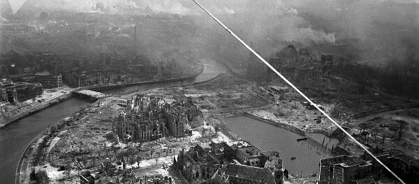 Berlinska bitka, pogled sa aviona - Sputnik Srbija