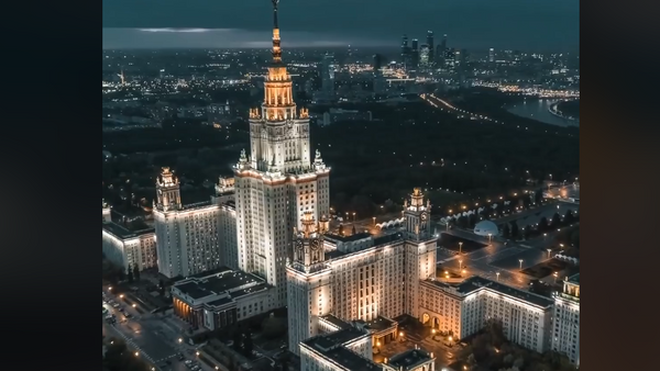 Snimci Moskve iz drona - Sputnik Srbija