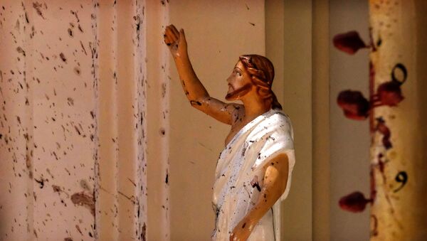 Izrešetani Isus iz jedne od crkava na Šri Lanki - Sputnik Srbija