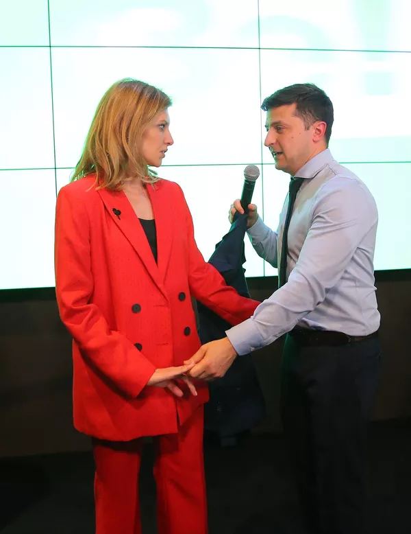 Jelena i Vladimir Zelenski Jelena i Vladimir Zelenski - Sputnik Srbija