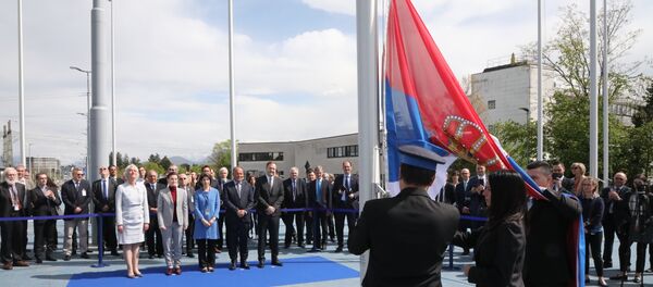 Zastava Srbije u CERN-u - Sputnik Srbija