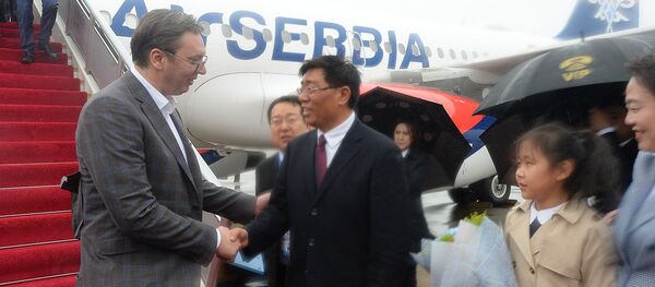 Александар Вучић у Пекингу - Sputnik Србија