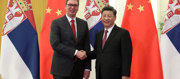 Александар Вучић и Си Ђинпинг - Sputnik Србија
